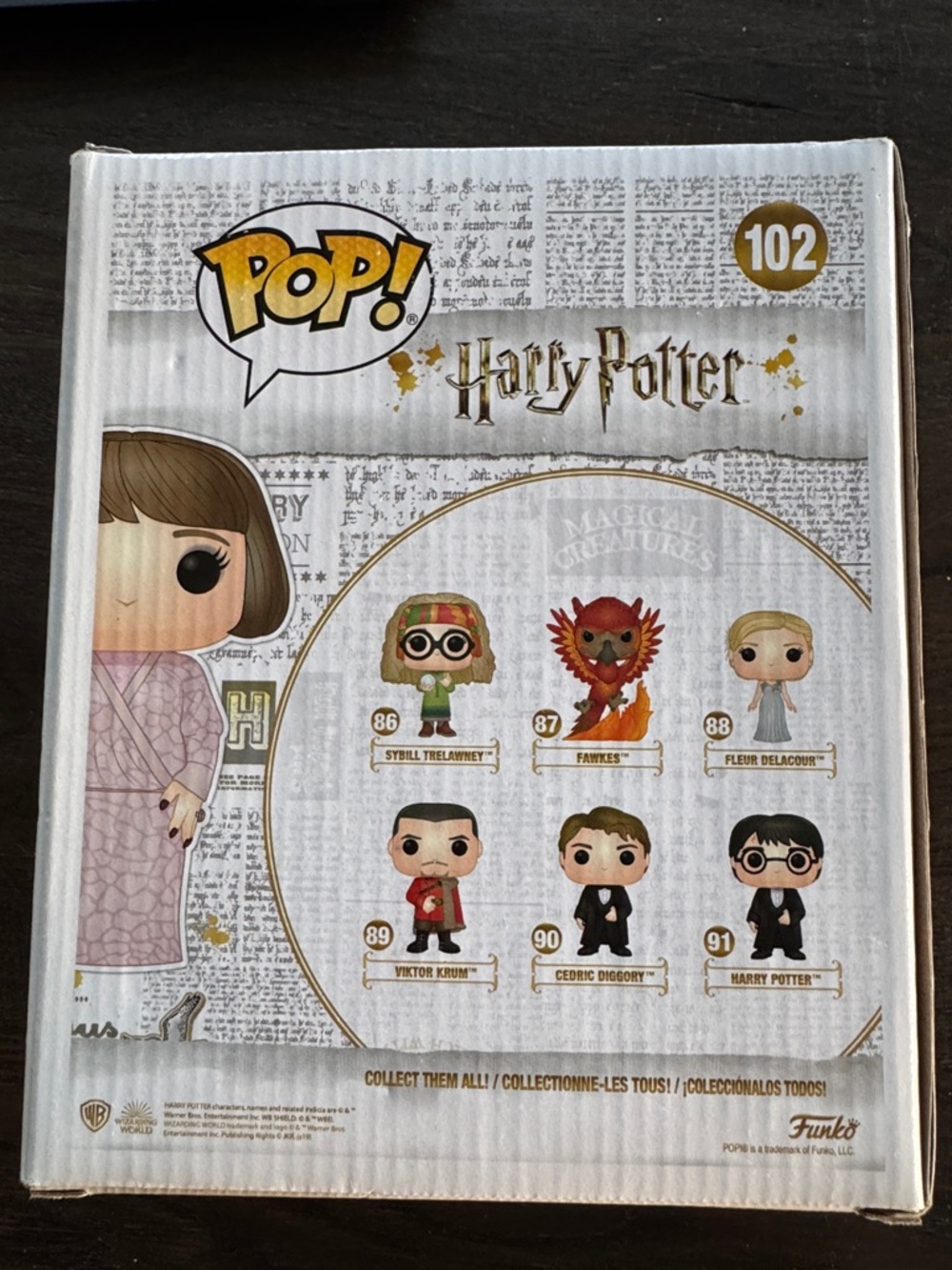 FUNKO POP! 6 inch Harry Potter Madame Maxime #102 NIP - Picture 2 of 4